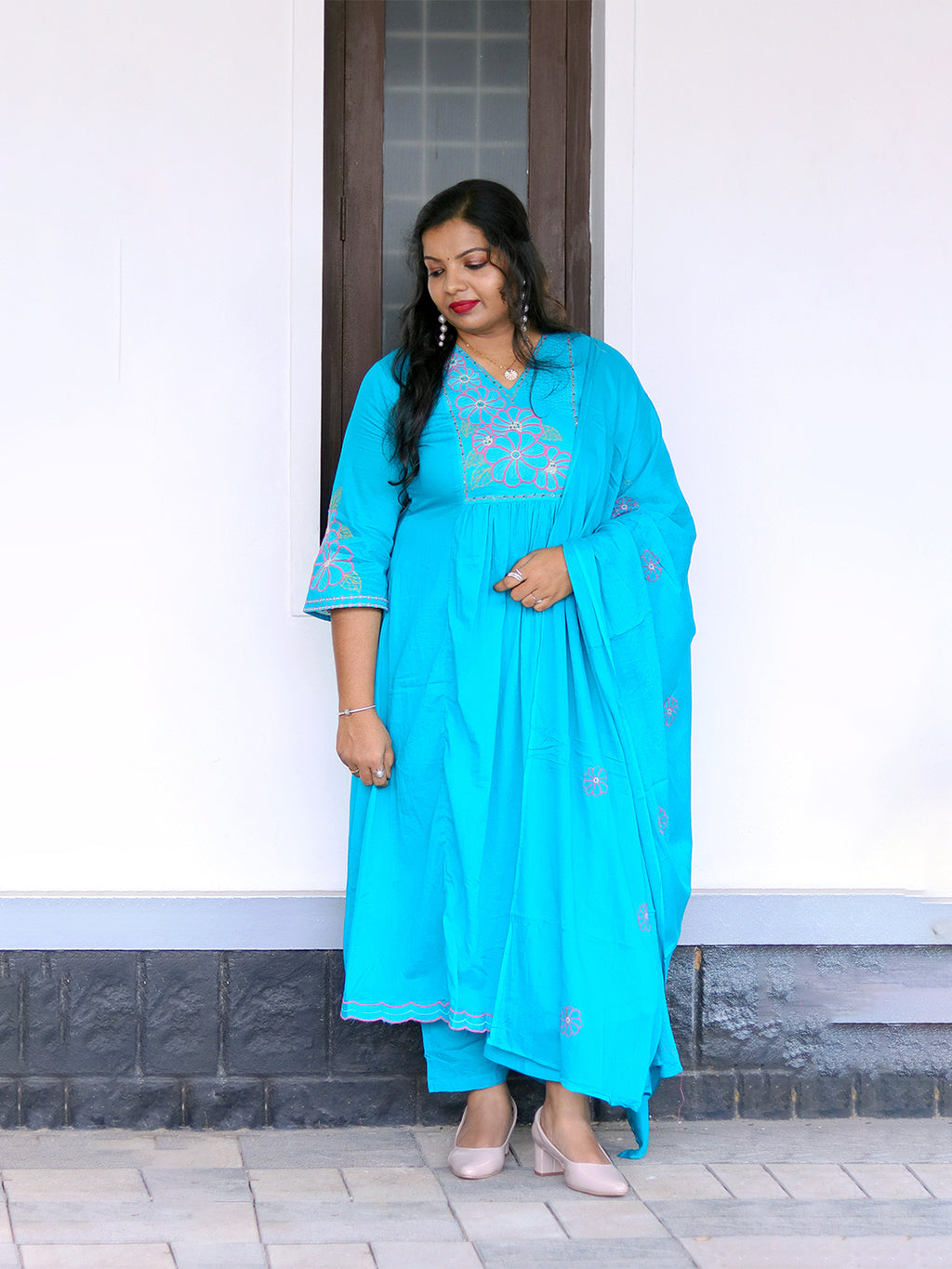 Kurti -Sky Blue