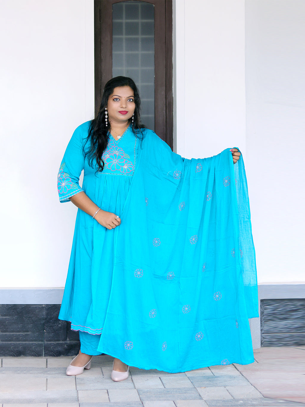 Kurti -Sky Blue