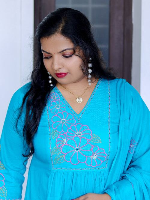 Kurti -Sky Blue