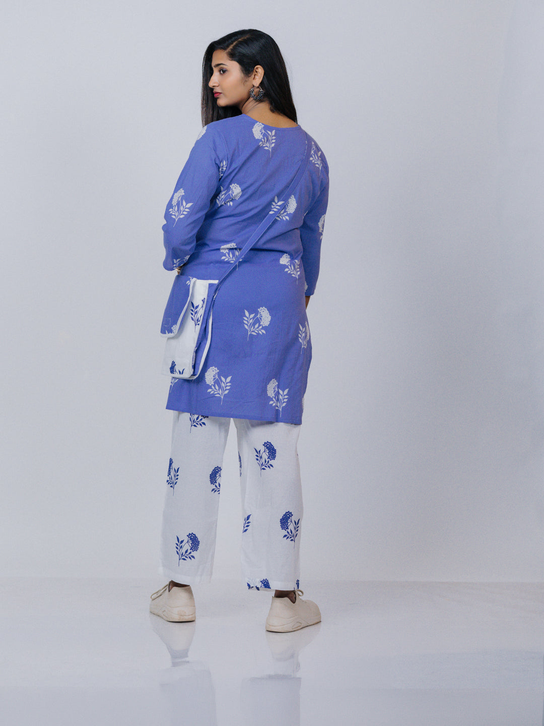 Lavender Floral Printed Co-ord Set