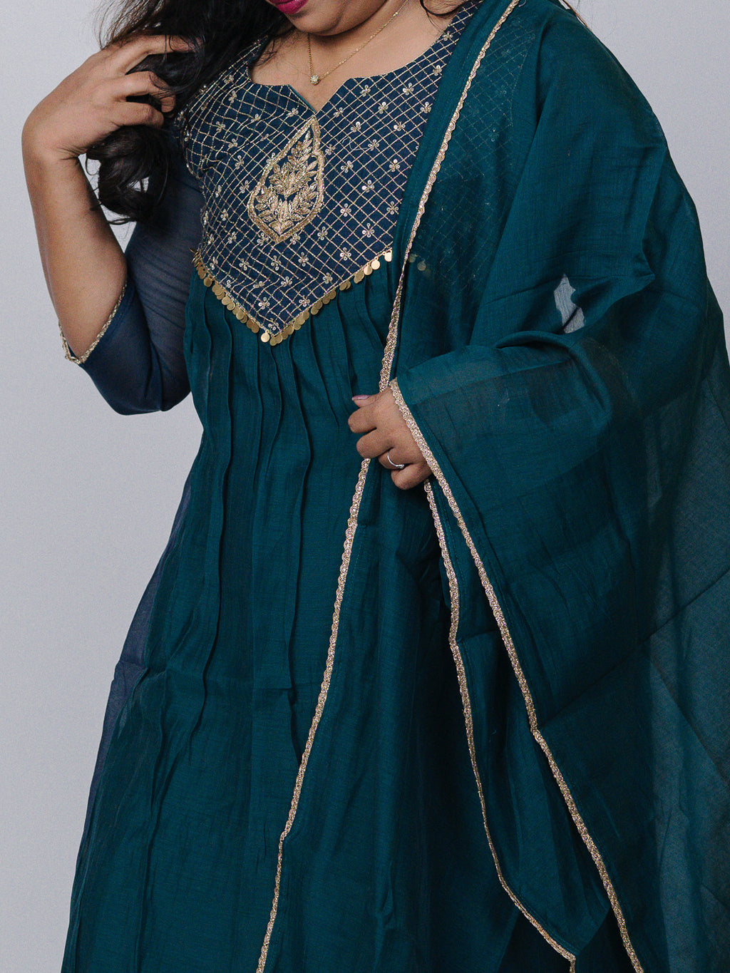Banarasi Mul Chanderi Suit Set