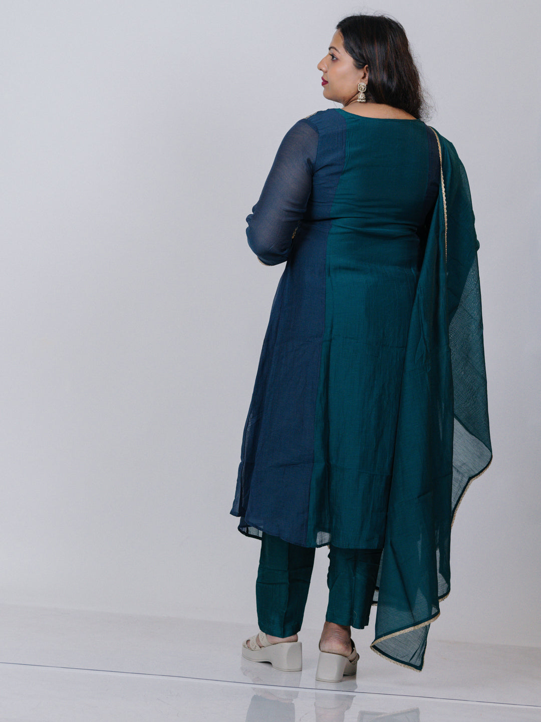 Banarasi Mul Chanderi Suit Set